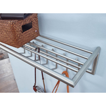 Artikelbild 6 für WOHNLING Wandgarderobe WL6.448 silber Metall 7 Haken 74,5 x 38,0 cm, Artikelnummer 908883