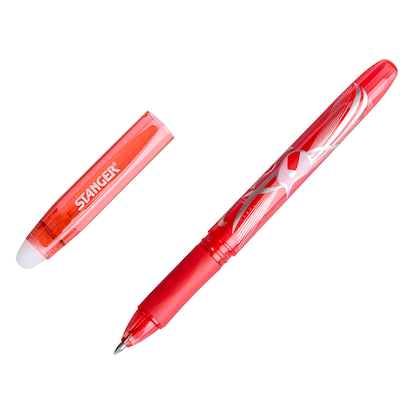 Artikelbild 13 für STANGER Eraser Tintenroller-Set rot, blau, schwarz 0,7 mm, Schreibfarbe: farbsortiert, 3 St., Artikelnummer 386138