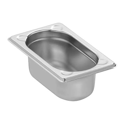 Artikelbild für Bartscher GN-Behälter Basic Line 1/9 silber 0,6 l, 1 St., Artikelnummer 427254