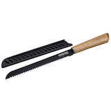 Artikelbild 1 für NIROSTA Brotmesser Flow Fair schwarz, Klinge: 20,0 cm, 1 St., Artikelnummer 584309