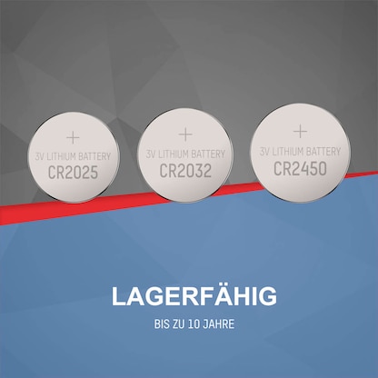 Artikelbild 3 für ANSMANN Batterien-Set CR2025/CR2032/CR2450 Knopfzelle, Artikelnummer 629317
