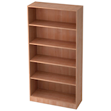 Artikelbild 1 für HAMMERBACHER Aktenregal 6400 nussbaum 100,0 x 40,0 x 200,4 cm, Artikelnummer 859809