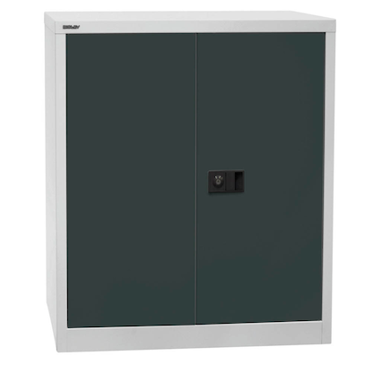 Artikelbild für BISLEY Metallschrank Universal E402A01G525 lichtgrau, anthrazitgrau 91,4 x 40,0 x 100,0 cm, aufgebaut, Artikelnummer 920223