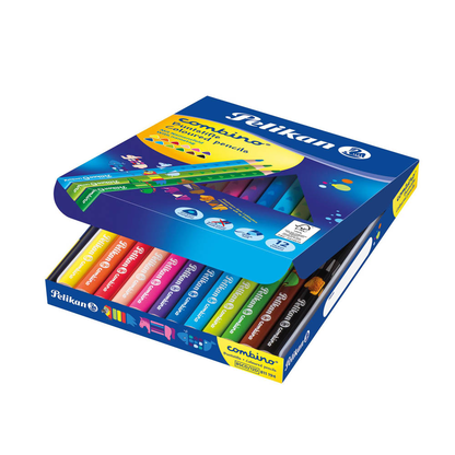 Artikelbild 3 für Pelikan Combino Buntstifte farbsortiert, 12 St., Artikelnummer 272643