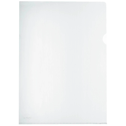 Artikelbild 2 für 10 herlitz Sichthüllen Aktenhülle DIN A4 transparent glasklar 0,11 mm, Artikelnummer 649547