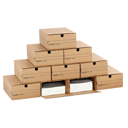 Artikelbild 10 für 10 Top-Print Archivboxen braun 24,4 x 32,1 x 12,5 cm, Artikelnummer 710988