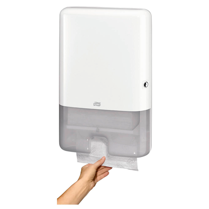 Artikelbild 4 für TORK Papierhandtuchspender Elevation Xpress® H2 552000 weiß Kunststoff, Artikelnummer 260000