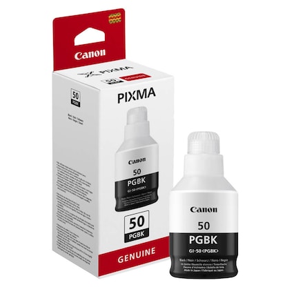 Artikelbild 2 für Canon GI-50 PGBK/C/M/Y schwarz, cyan, magenta, gelb Tintenflaschen, 4er-Set, Artikelnummer 336857