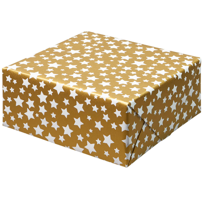 Artikelbild 6 für JUNG SCHÖNER VERPACKEN Geschenkpapier Diadem Sterne weiß mehrfarbig, 20,0 m, Artikelnummer 903064