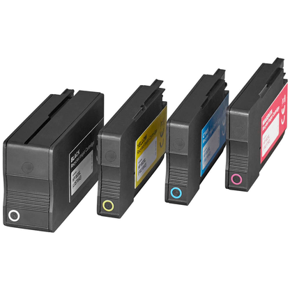 Artikelbild 5 für office discount schwarz, cyan, magenta, gelb Druckerpatronen kompatibel zu HP 953XL (3HZ52AE), 4er-Set, Artikelnummer 494601