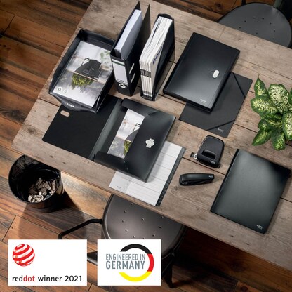 Artikelbild 6 für AKTION: LEITZ recycle 1019 Ordner schwarz Karton 5,0 cm DIN A4 mit Prämie nach Registrierung, Artikelnummer 304424