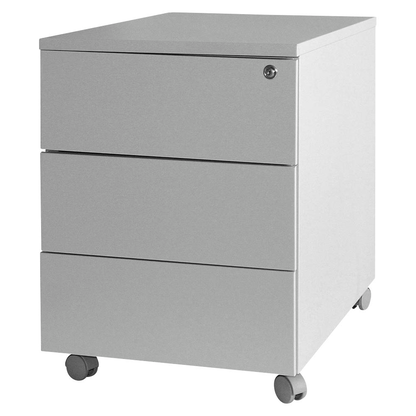 Artikelbild 6 für SZ Metall Rollcontainer lichtgrau 3 Auszüge 40,0 x 59,0 x 53,0 cm, Artikelnummer 421060