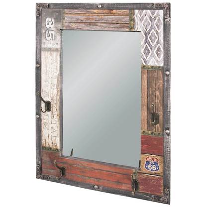 Artikelbild 7 für HAKU Möbel Wandgarderobe 28955 Motiv Holz 4 Haken 55,0 x 75,0 cm, Artikelnummer 551974