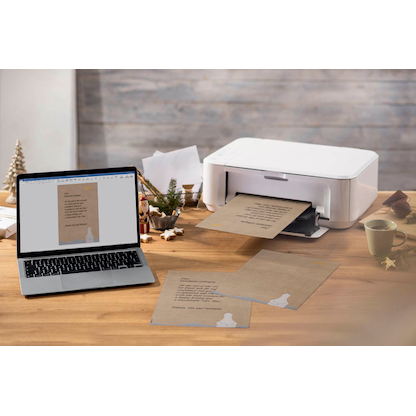 Artikelbild 3 für SIGEL Weihnachtsbriefpapier Polar Bear Motiv DIN A4 100 g/qm 25 Blatt, Artikelnummer 736882