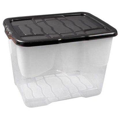 Artikelbild 7 für cep Curve Aufbewahrungsbox 24,0 l transparent, schwarz 30,0 x 40,0 x 28,0 cm, Artikelnummer 169167