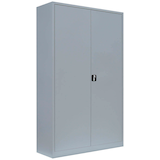 Artikelbild 1 für LÜLLMANN Stahlschrank 530370 lichtgrau 120,0 x 42,2 x 195,0 cm, aufgebaut, Artikelnummer 182859