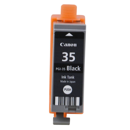 Artikelbild 4 für Canon PGI-35 BK Twin-Pack schwarz Druckerpatronen, 2er-Set, Artikelnummer 209068