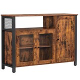 Artikelbild 1 für VASAGLE Sideboard, LSC096B01 braun 110,0 x 33,0 x 75,0 cm, Artikelnummer 289609