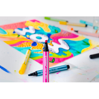 Artikelbild 4 für STABILO Pen 68 Max Filzstift schwarz, 1 St., Artikelnummer 416968