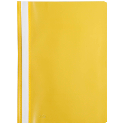 Artikelbild 2 für 25 dots Schnellhefter Kunststoff gelb DIN A4, Artikelnummer 917265