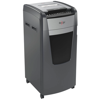 Artikelbild 9 für AKTION: Rexel Optimum AutoFeed+ 750X Aktenvernichter mit Partikelschnitt P-4, 4 x 28 mm, schwarz mit 130 Euro CashBack, Artikelnummer 429831