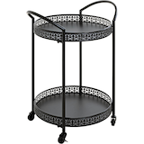 Artikelbild 1 für HAKU Möbel Servierwagen schwarz 51,0 x 42,0 x 71,0 cm, Artikelnummer 774424