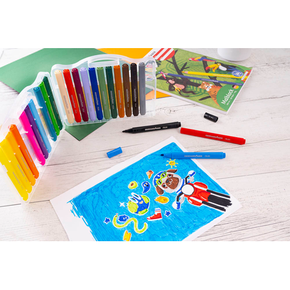 Artikelbild 3 für EBERHARD FABER Colori Filzstifte farbsortiert, 24 St., Artikelnummer 106706