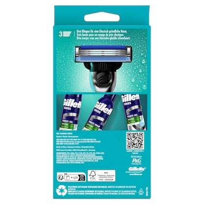 Artikelbild 3 für Gillette Mach3 Nassrasierer Herren, Artikelnummer 272136