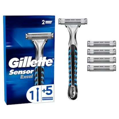 Artikelbild für Gillette Sensor Excel Nassrasierer Herren, Artikelnummer 653756