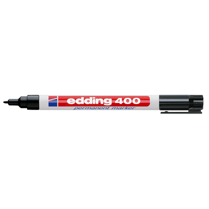 Artikelbild 2 für edding 400 Permanentmarker schwarz 1,0 mm, 10 St., Artikelnummer 316596