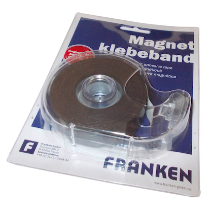 Artikelbild 4 für FRANKEN Magnetband selbstklebend schwarz 1,9 cm x 8,0 m, Artikelnummer 532364