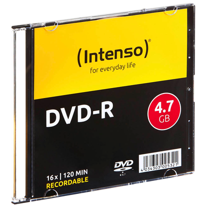 Artikelbild 2 für 10 Intenso DVD-R 4,7 GB, Artikelnummer 827006