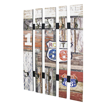 Artikelbild 3 für HAKU Möbel Wandgarderobe 32850 Motiv Holz 10 Haken 65,0 x 100,0 cm, Artikelnummer 552362