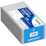 Artikelbild 1 für EPSON S020602 / SJIC22P(C) cyan Druckerpatrone, Artikelnummer 976148