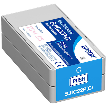 Artikelbild 8 für EPSON S020602 / SJIC22P(C) cyan Druckerpatrone, Artikelnummer 976148