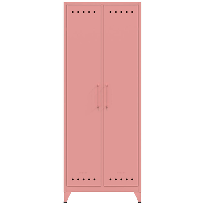 Artikelbild 2 für AKTION: 3 BISLEY Stahlschränke Fern Maxi FERMAX620P3 pastelpink 70,0 x 51,0 x 180,0 cm, aufgebaut, Artikelnummer 144596