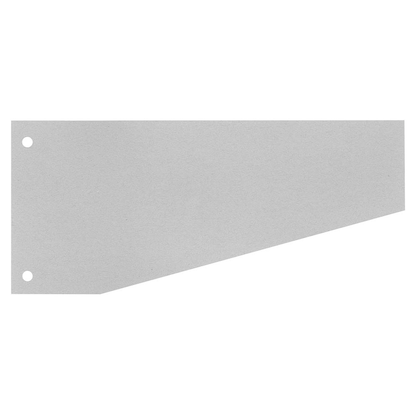 Artikelbild für Wekre Trennstreifen Trapez grau, 190 g/qm Karton, 100 St., Artikelnummer 213938