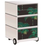 Artikelbild 1 für PAPERFLOW easyBox Tropical Rollcontainer weiß, bunt 4 Auszüge 39,0 x 43,6 x 64,2 cm, Artikelnummer 215796