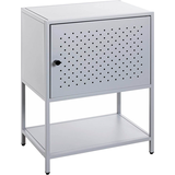 Artikelbild 1 für HAKU Möbel Konsole Nachttisch Metall grau 45,0 x 30,0 x 60,0 cm, Artikelnummer 339988