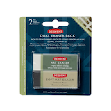 Artikelbild 1 für DERWENT Radiergummis farbsortiert, 2 St., Artikelnummer 464846