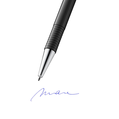 Artikelbild 4 für LAMY Kugelschreiber logo M+ black matt, Schreibfarbe: schwarz, 1 St., Artikelnummer 523546