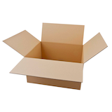 Artikelbild 1 für 20 Nestler Wellpapp-Faltkartons 1-wellig braun 49,0 x 43,0 x 26,7 cm Außenmaß, Artikelnummer 185934