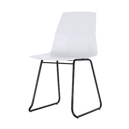 Artikelbild 2 für 2 meet powered by PAPERFLOW Schalenstühle CUBE CHCUBTX2.01.13 weiß Kunststoff, Artikelnummer 403002