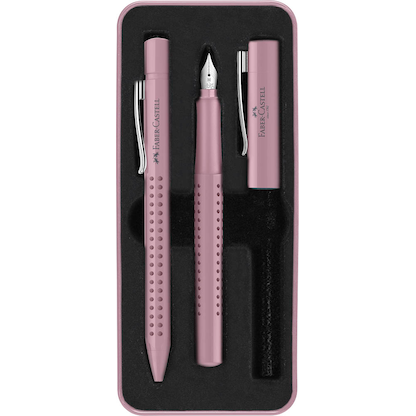 Artikelbild für FABER-CASTELL Schreibset Grip 2010 rosa, Artikelnummer 419194