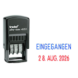 Artikelbild 1 für trodat Datumstempel mit Text 