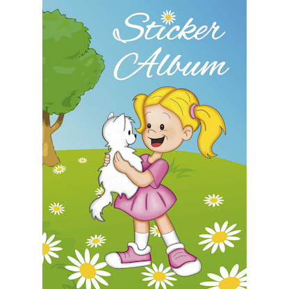 Artikelbild für HERMA Stickeralbum Beste Freunde Kinder 14,8 x 21,0 cm, 40 weiße Seiten, Artikelnummer 709564