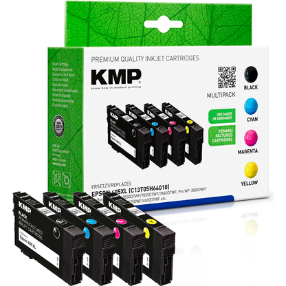 Artikelbild 3 für KMP schwarz, cyan, magenta, gelb Druckerpatronen kompatibel zu EPSON 405XL BK/C/M/Y, 4er-Set, Artikelnummer 260648