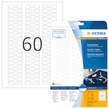 Artikelbild 1 für 1.500 HERMA Schmucketiketten 5116 weiß 49,0 x 10,0 mm, Artikelnummer 179838