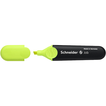 Artikelbild für Schneider Job TM 150 Textmarker gelb, 1 St., Artikelnummer 704142