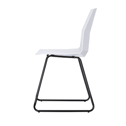 Artikelbild 3 für 2 meet powered by PAPERFLOW Schalenstühle CUBE CHCUBTX2.01.13 weiß Kunststoff, Artikelnummer 403002